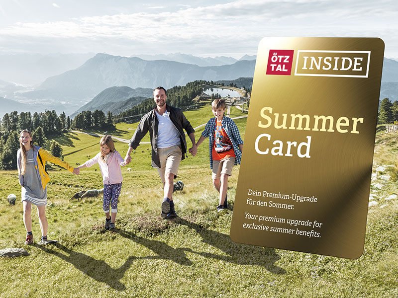 Ötztal Inside Summer Card